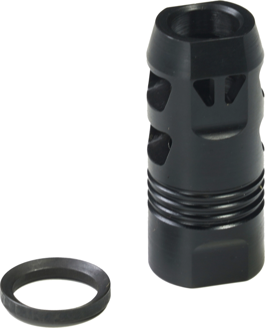 CMMG ZEROED Muzzle Brake  45 ACP