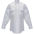 Flying Cross Duro Poplin Long Sleeve Shirt w/ Sewn-In Creases