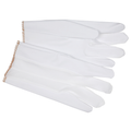 MCR Safety Ladies White Laminated , Nylon Back