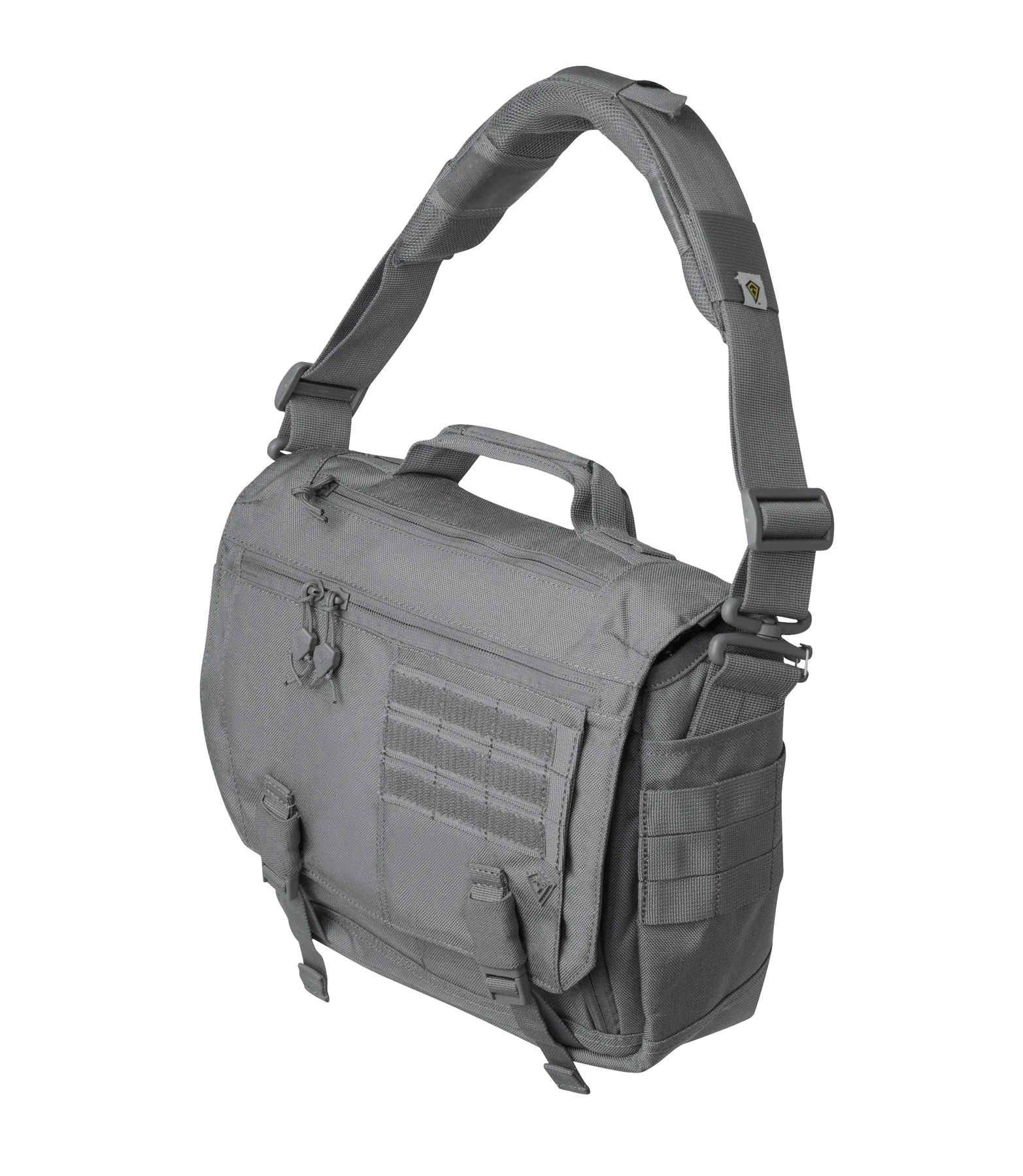 Summit Side Satchel Wolf Grey