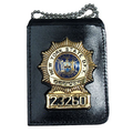 Perfect Fit Recessed Badge Holder w/ Chain