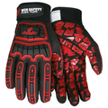 MCR Safety FlexTuff Multi-Task TPR, Tire Tread Palm