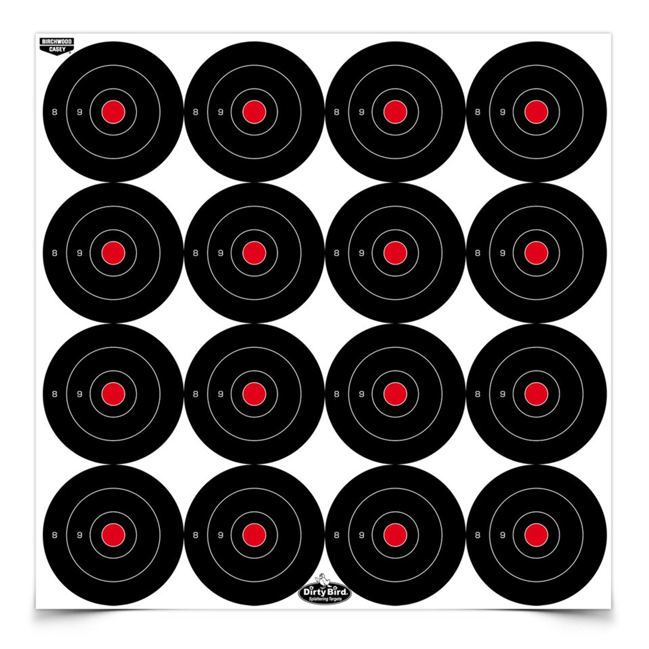 Birchwood Casey Dirty Bird 3 Inch Bull's-Eye Target