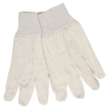 MCR Safety Large Cotton Canvas Clute Knit Wrist