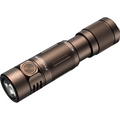 Fenix E05R Keychain Flashlight w/ Battery - Brown