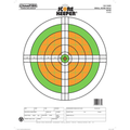 Champion Targets Champion Targets 45762 Score Keeper Fluorescent Orange & Green Bullseye Target, 100 Yard Small Bore Rifle, 12 Pack