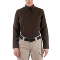 First Tactical W V2 Pro Perf LS Shirt - Kodiak Brown