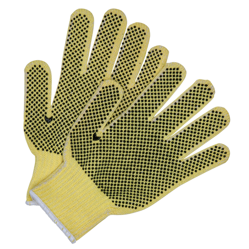 MCR Safety Lgt Wgt Kevlar/Cotton Plaited 2-Side Dot