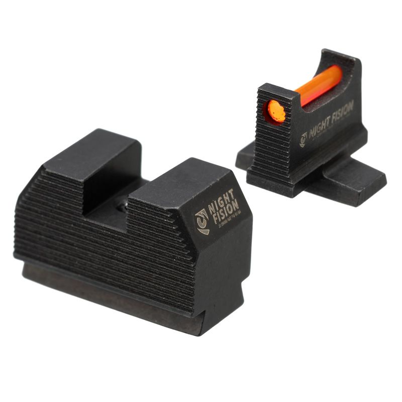 Night Fision Optic Height Fiber Optic Sight Set for Sig P320 w/ RMR/507C/SRO
