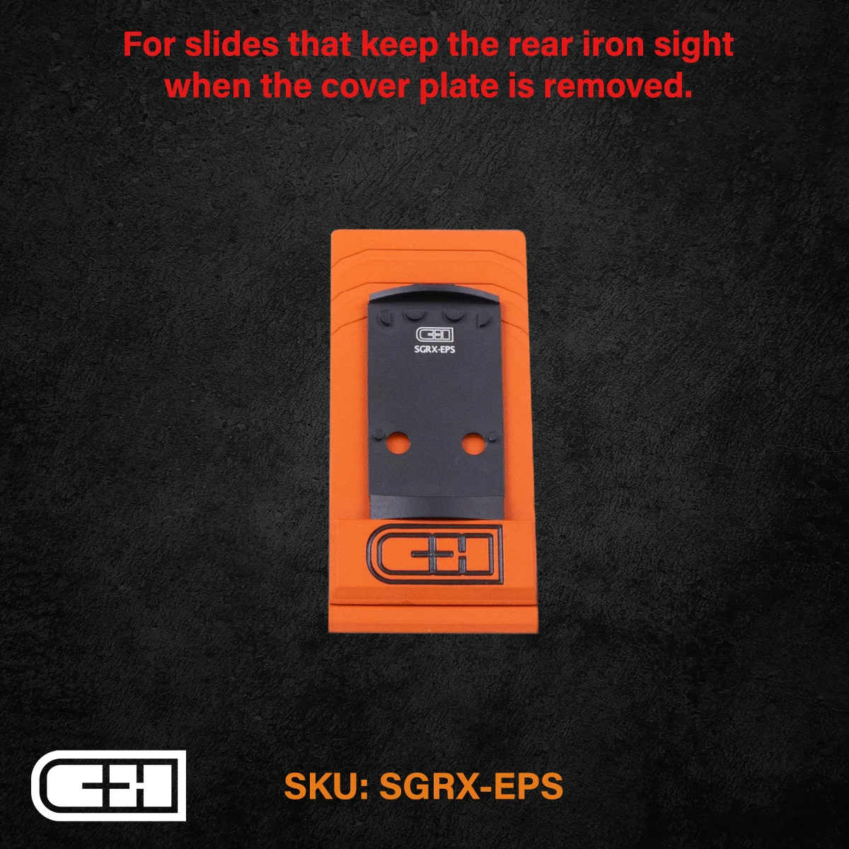 C&H Precision Optics Adapter Plate - Sig P320 RX/PRO/AXG