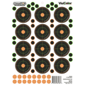 Champion Targets Champion Targets 46134 Adhesive Visicolor Targets, 2 Bullseye, 5 Pack