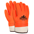 MCR Safety OrangePVC Sandy Dbl Dip Foam Lnd Sfty Cf