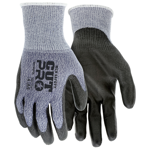 MCR Safety 15g,CutPro,NavyBlue HyperMax,Gray PU