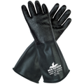 MCR Safety Unsupported Butyl Glove,14, Rough Fin