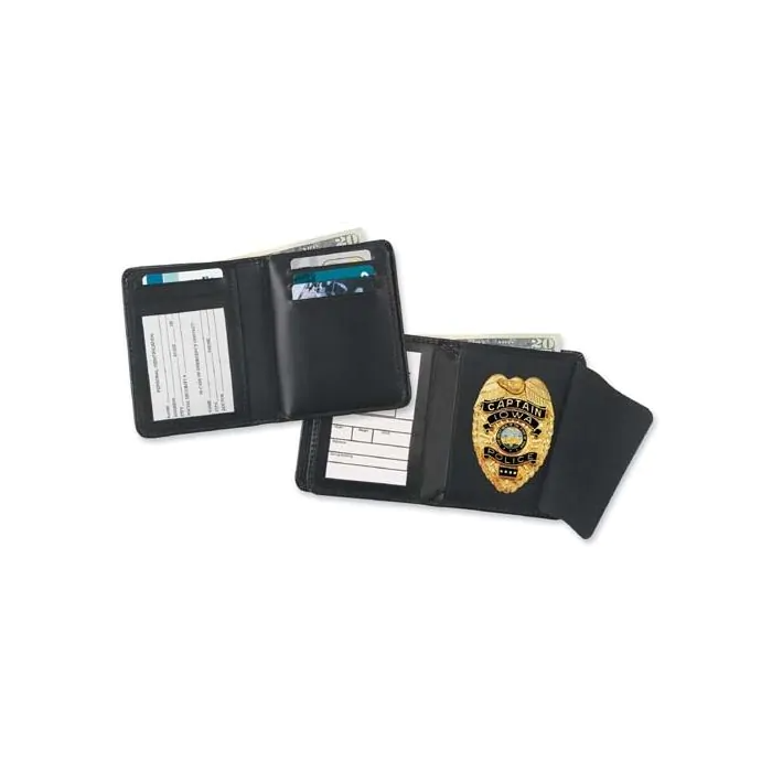 Strong Leather Company Deluxe Single ID Hidden Badge Wallet