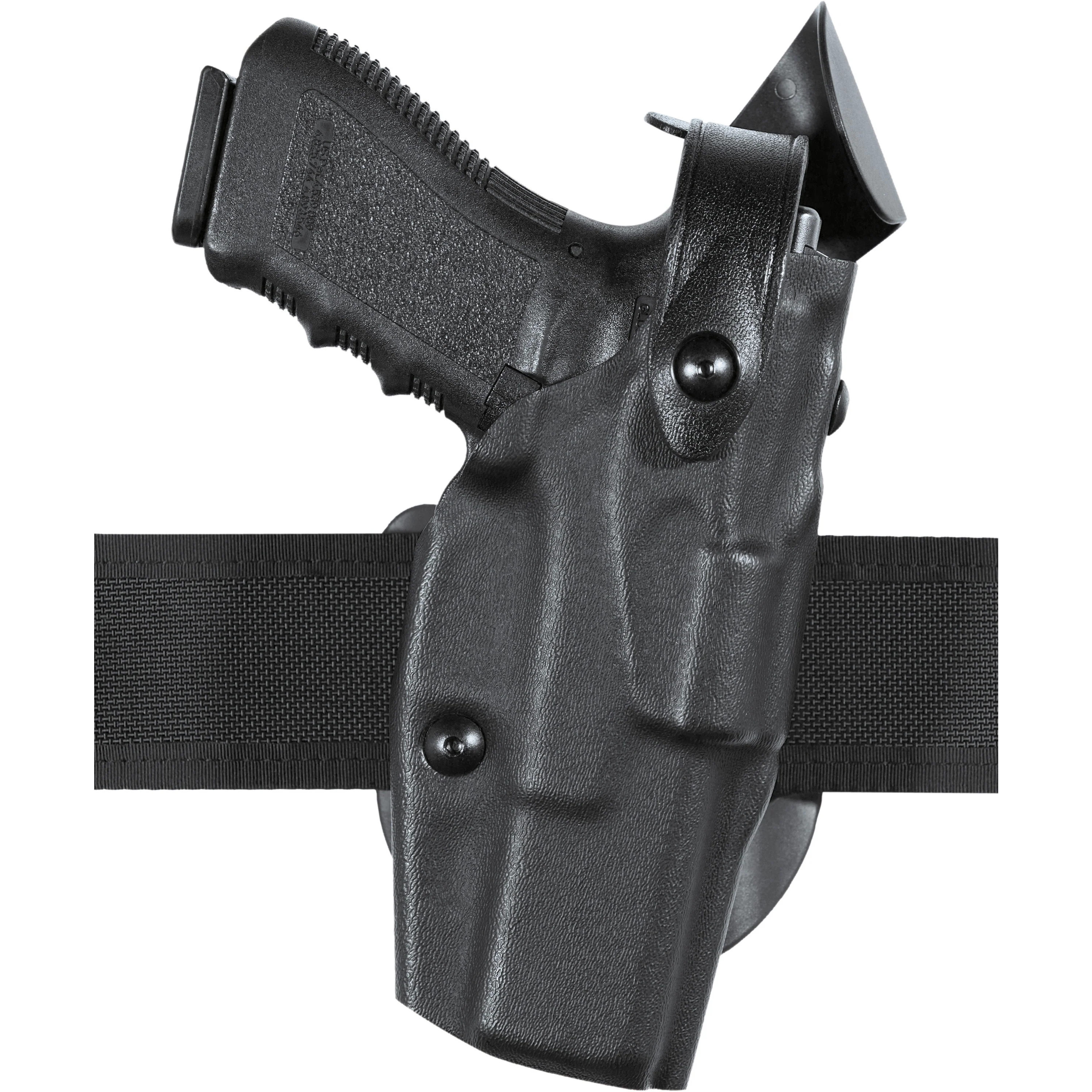 Safariland Model 6362 ALS/SLS Hi-Ride UBL, Level III Retention Duty Holster for Beretta APX w/ Light