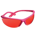 Champion Targets Champion Targets 40605 Open Frame Ballistic Shooting Glasses Open Frame, Pink Frame w/ Rose Lens