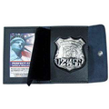 Perfect Fit Duty Leather Badge & ID Case - 3.25''x4.25''