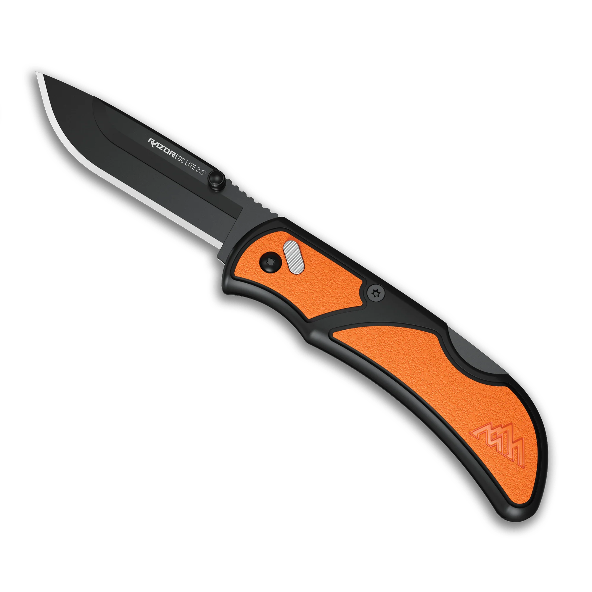 Outdoor Edge 2.5 RAZOR-EDC LITE (Orange PMS, 2 Black Blades)