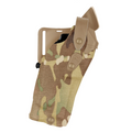 Safariland Model 6360RDS ALS/SLS Mid-Ride, Level III Retention Duty Holster for Glock 19 MOS w/ Streamlight TLR-8