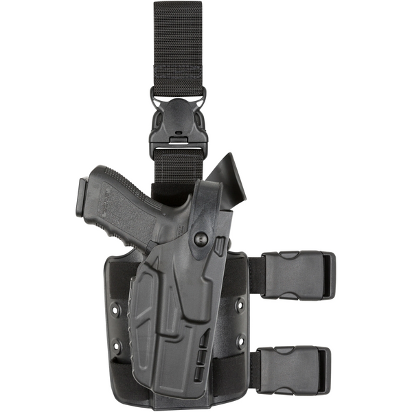 Safariland Model 7305 7TS ALS/SLS Tactical Holster with Quick Release for Sig Sauer P220R DAK Bobbed Hammer