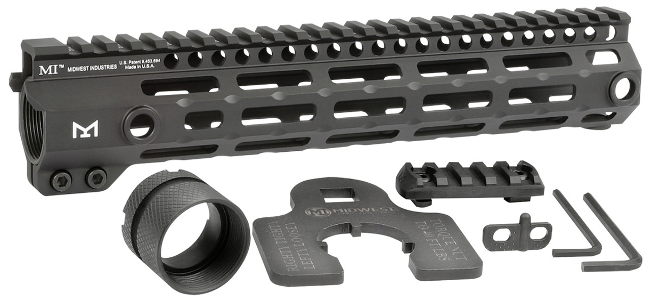 Midwest Industries G4 One Piece Free Float Handguard, M-LOK