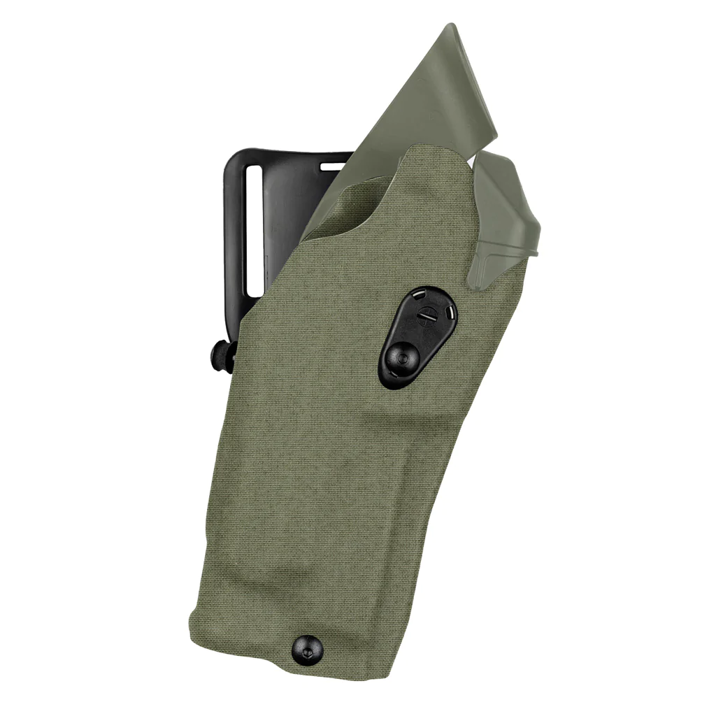 Safariland Model 6390RDS ALS Mid-Ride Level I Retention Duty Holster for Glock 19 MOS w/ Light