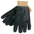 MCR Safety Black, Double Dip, Sandy, Knit Wrist
