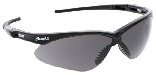 MCR Safety MP1 Memphis, Black Frame, Gray Max6 Anti