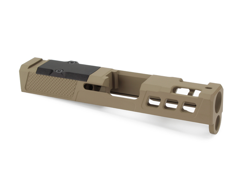 Zaffiri Precision RTS G26 Gen 3&4 ZPS.P Slide RMR Cut Flat Dark Earth(FDE)