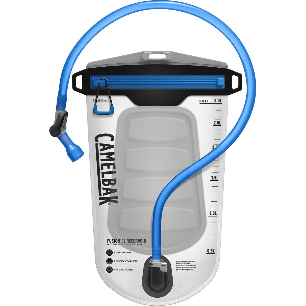 CamelBak Fusion 3L Group Reservoir w/ Tru Zip Waterproof Zipper - Clear