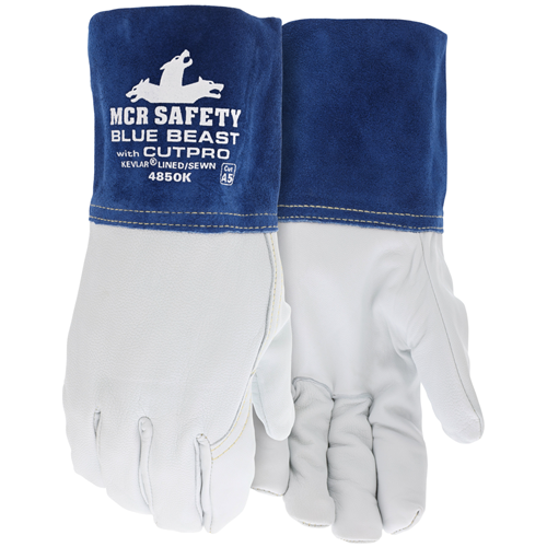 MCR Safety Grain Goat Kevlar Lined MigTig Gloves