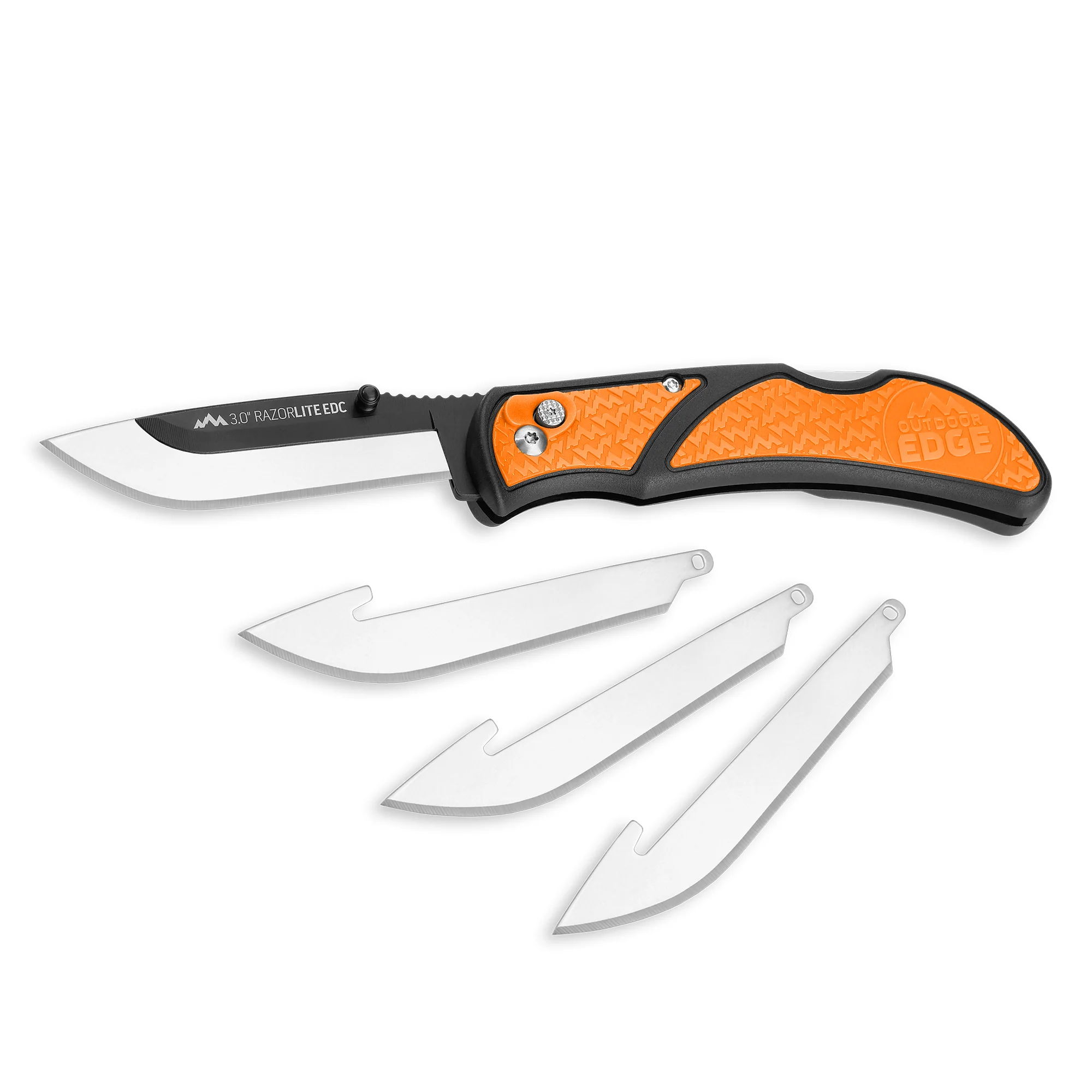 Outdoor Edge 3.0 RAZOR-EDC LITE (Orange, 4-Blades)