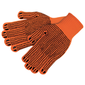 MCR Safety Heavy Weight 2-Sided Dot, Hi Vis Orange