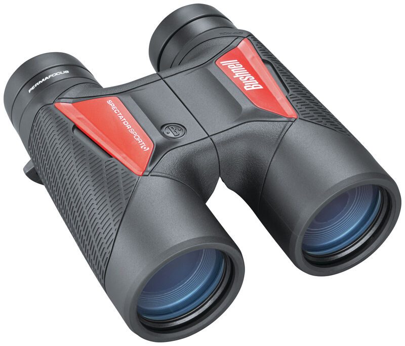 Bushnell 10x40 Spectator Sport Black Roof PermaFocus, Colored Tiles, Box 6L
