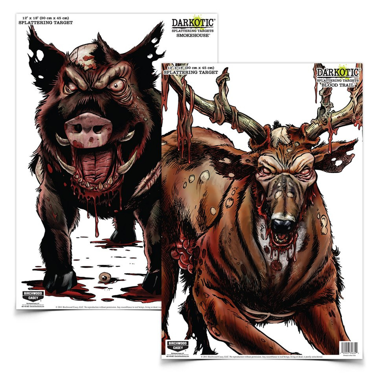 Birchwood Casey Darkotic 12 x 18 Smokehouse & Blood Trail Combo Pack