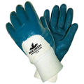 MCR Safety Predator,Palm Coated, Knit Wrist