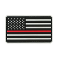 Voodoo Tactical American Flag Red Line Patch