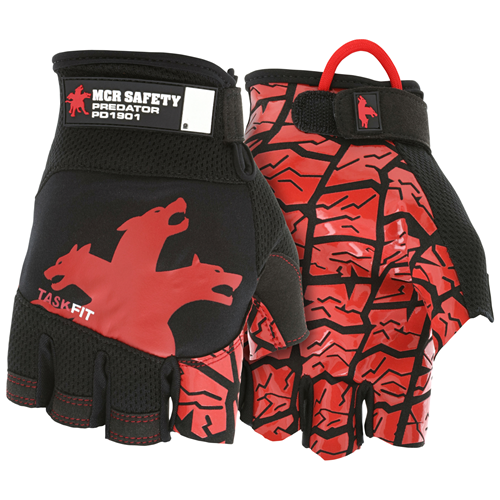 MCR Safety Predator MT TaskFit Fingerless Silicone