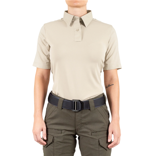First Tactical W V2 Pro Perf S/S Shirt - Silver Tan
