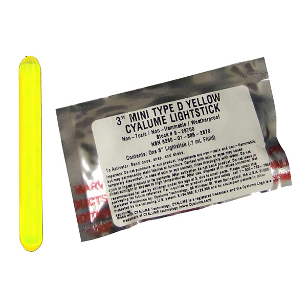 Cyalume Mini ChemLight (Type D)