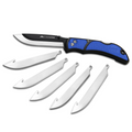 Outdoor Edge 3.5 RAZOR-EDC LITE (Blue, 6-Blades)