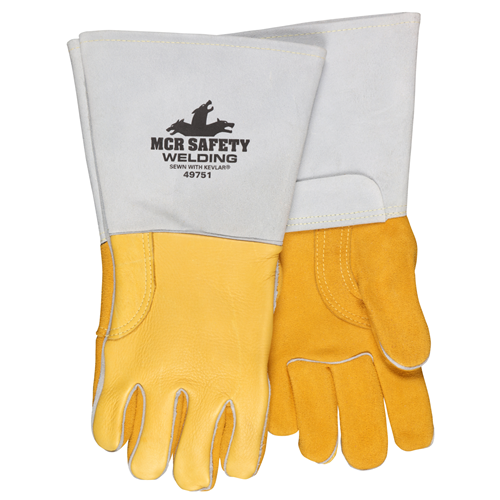 MCR Safety Pearl Grain Elkskin Welder Kevlar Sewn