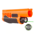 Nightstick Shotgun Forend Light w/ Laser for Mossberg 500/590/Shockwave - Orange
