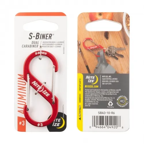 Nite-Ize S-Biner Aluminum Dual Carabiner