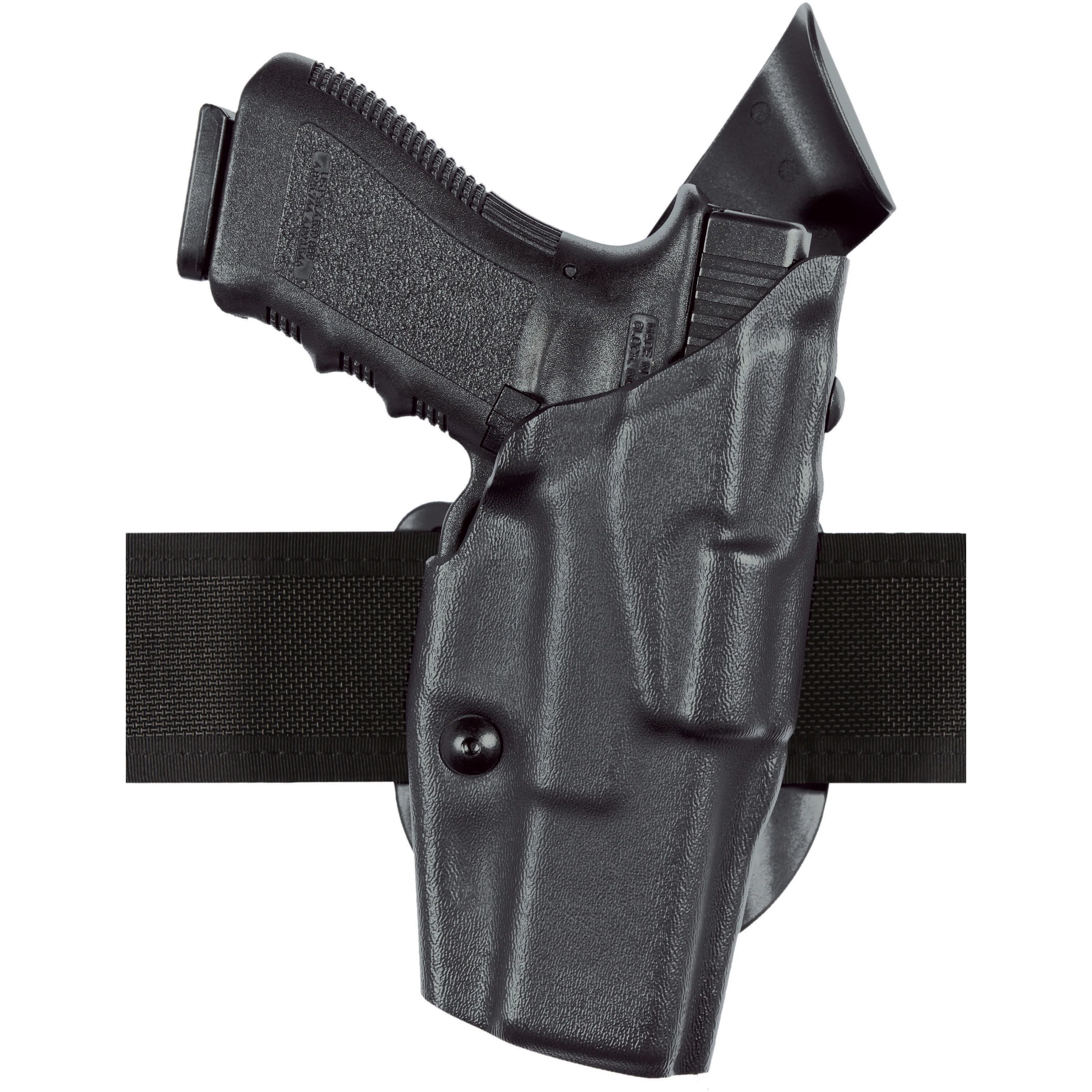 Safariland Model 6392 ALS Hi-Ride Level I Retention Duty Holster for Glock 19 Gens 1-4 w/ Light