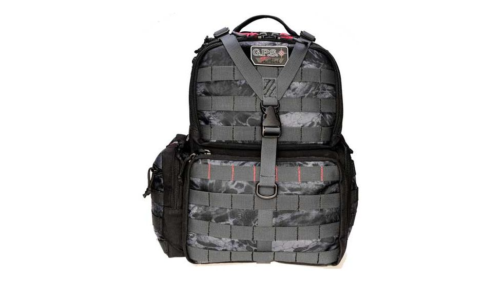 GPS Tactical Range Backpack - Holds 3 Handguns