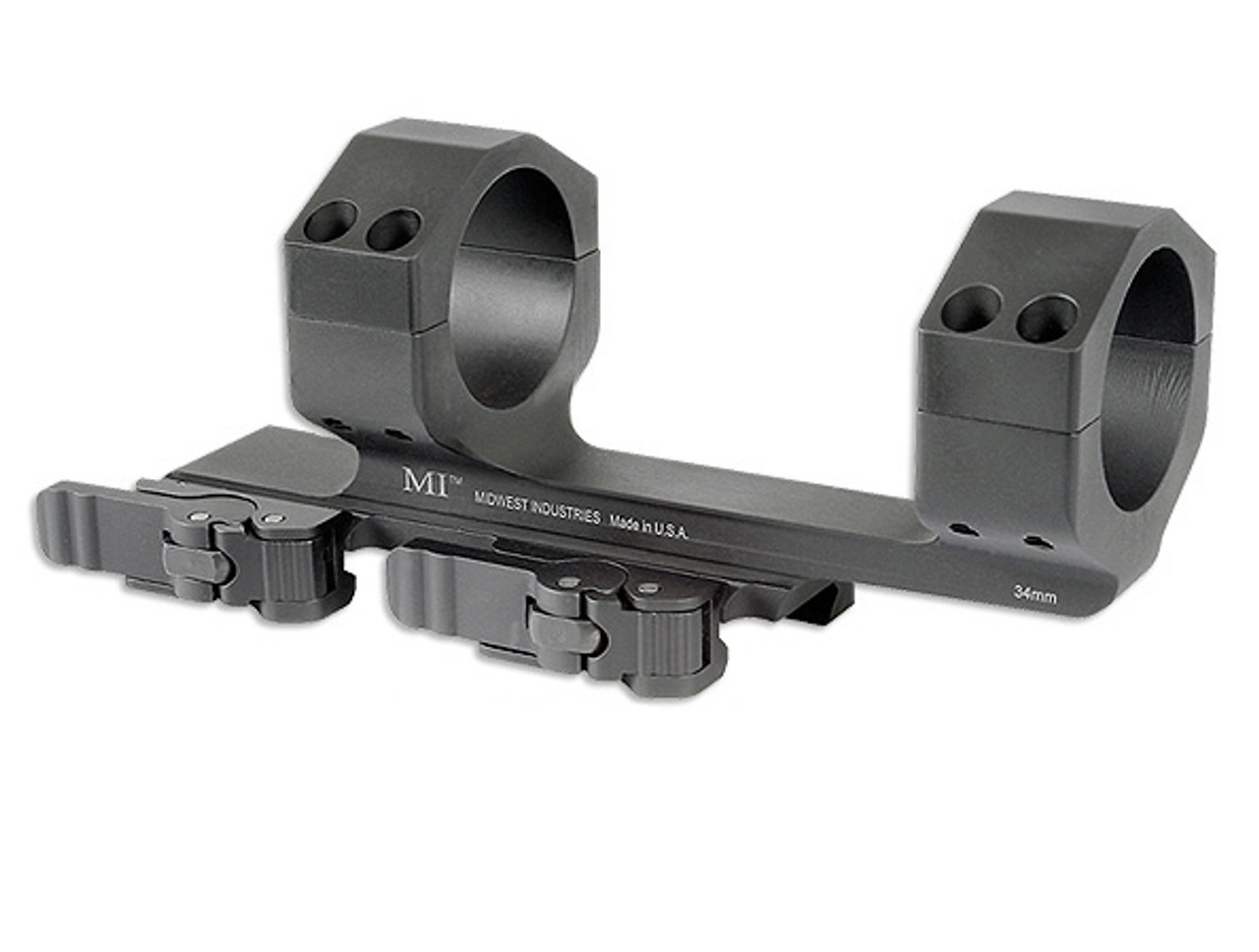 Midwest Industries 34mm QD Scope Mount - 1.4'' Offset