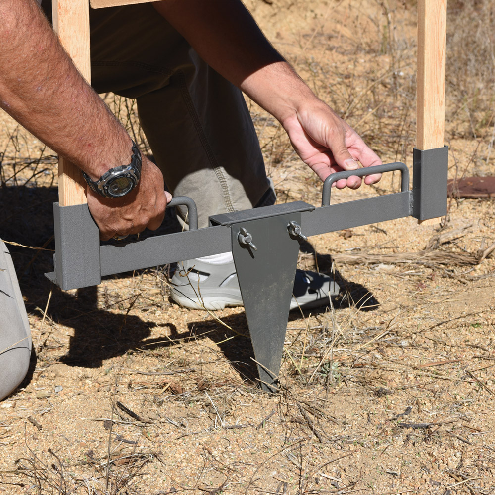 GPS Metal Target Stand w/ Spike - 24''