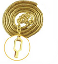 Hero's Pride Whistle Chain w/ Epaulette Clasp